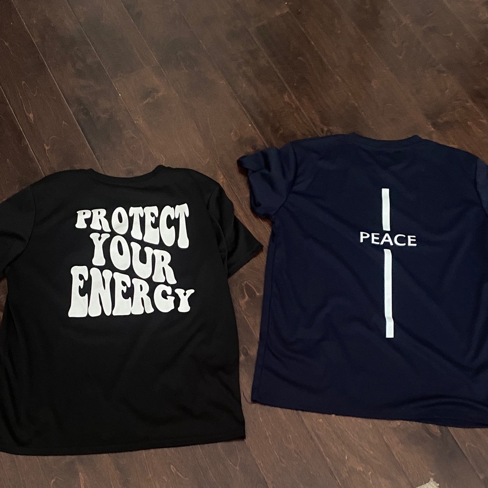 Black and Navy Graphic Men’s T-Shirts